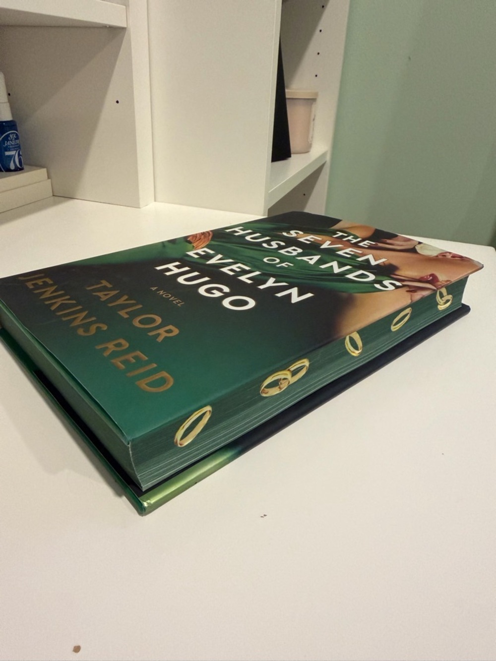 The Seven Husbands of Evelyn Hugo by Taylor Jenkins Reid - Deluxe Hardcover - Picture 2 of 3
